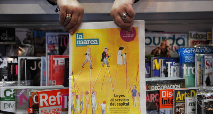 ‘La Marea’ se agota en muchos kioskos