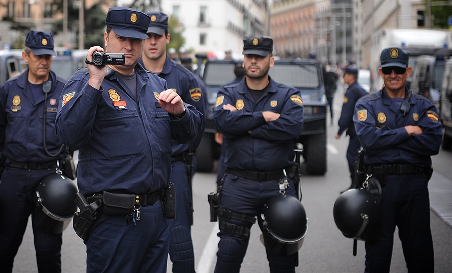 policia camara