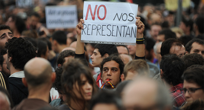 Penas de cárcel por tuitear manifestaciones