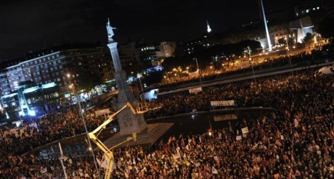 ‘The Economist’ sitúa a España entre los 46 países con riesgo alto de protestas en 2014