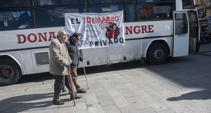 Entra en vigor el convenio que privatiza las donaciones de sangre en Madrid