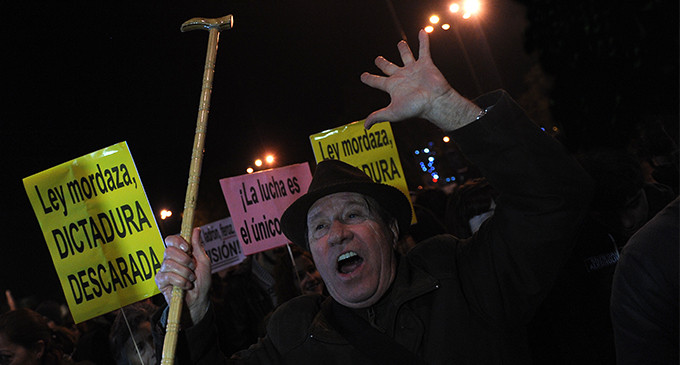 Greenpeace denuncia que la ‘Ley Mordaza’ incumple la legislación internacional