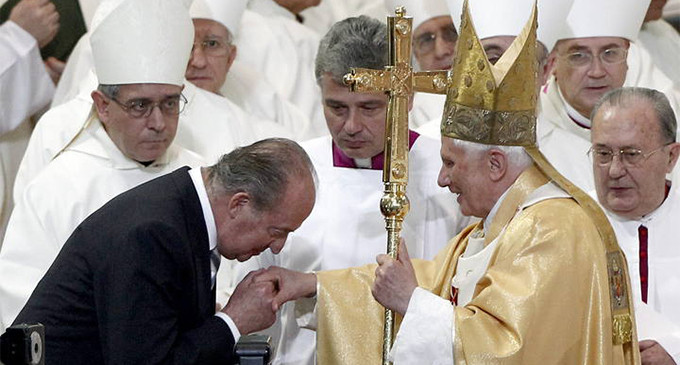 Benedicto y Juan Carlos