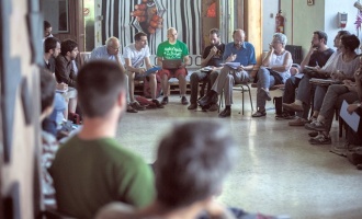 Podemos y Ganemos Madrid acuerdan ser un partido para las municipales