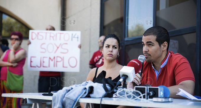 El colectivo antifascista Distrito 14 denuncia una persecución policial y mediática