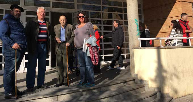 atención primaria Varios pacientes del centro de salud Pino Montano B, en Sevilla.
