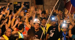 Madrid recibe a los mineros como héroes