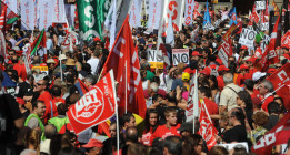 La protesta contra los recortes convierte Madrid en una marea de colores