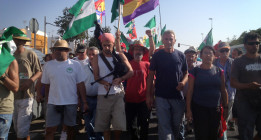 Histórica marcha del SAT en Sevilla