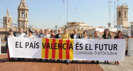 El País Valenciano celebra su Diada dividido y mirando a Cataluña