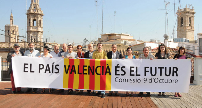 El País Valenciano celebra su Diada dividido y mirando a Cataluña