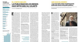 Adelanto del nº1 de La Marea: «El Corte Inglés. La publicidad en los medios hace intocable al gigante»