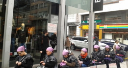 Promueven en A Coruña una campaña de boicot a Inditex