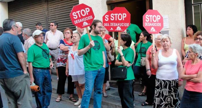 Premio de Derechos Humanos para la lucha contra los desahucios