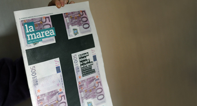 Ya a la venta el nº4 de La Marea, con el dossier especial ‘El Estado blinda la caja B de la Iglesia’