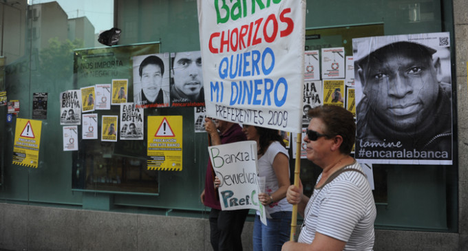 La PAH logra establecer un espacio de negociación con Bankia