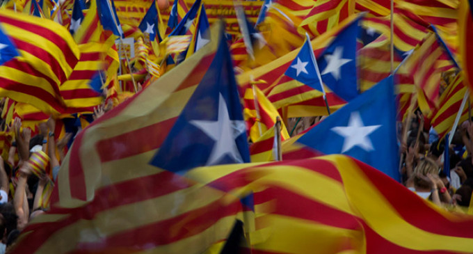 Un (probable) decorado del 27-S (noche)