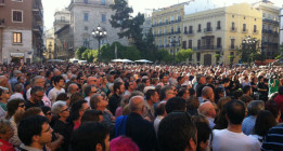 Valencia vuelve a responder a la llamada de las víctimas del metro