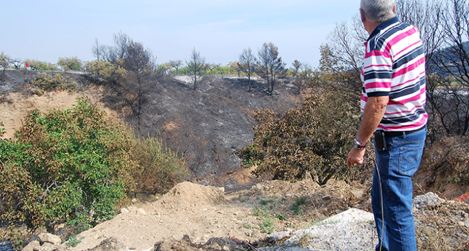 El 55% de los incendios es intencionado