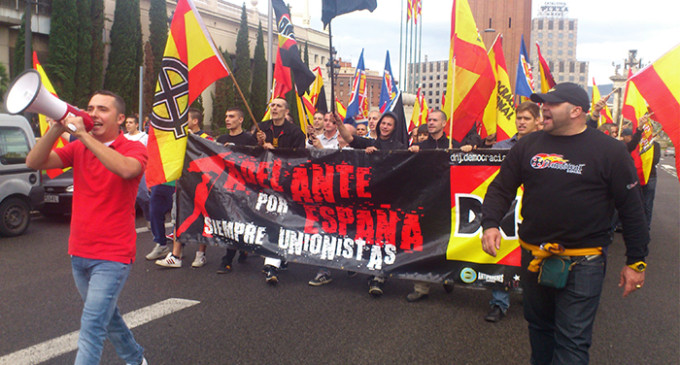 Interior prohíbe la marcha fascista en Sants el 12 de octubre
