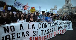 Los estudiantes piden una huelga de tres días de toda la comunidad educativa