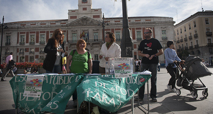 Un millón de firmas por la Educación pública en menos de un mes