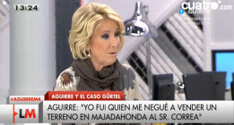 Esperanza Aguirre: “¿Que si soy fan de Montoro? No”