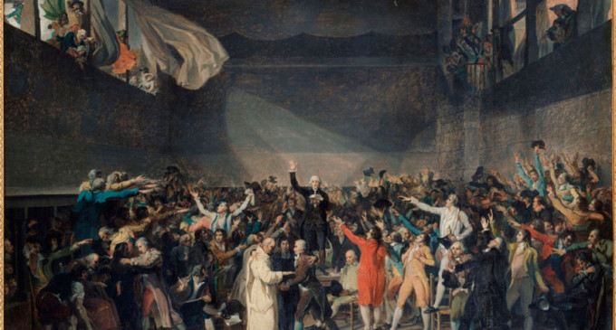 <em>Robespierre en 2014: ¡Arriba el pueblo!</em>