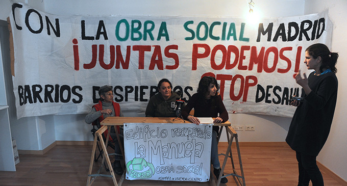 El bloque de viviendas La Manuela negociará un alquiler social con Caixabank