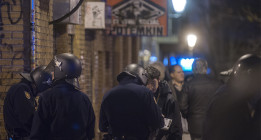 Despliegue policial en Lavapiés para evitar un acto de apoyo a la izquierda abertzale