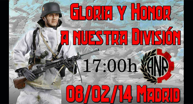 Bronca entre neonazis por dos actos simultáneos en honor a la División Azul
