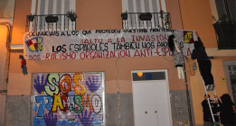Democracia Nacional reivindica el ataque contra la sede de SOS Racismo en Madrid