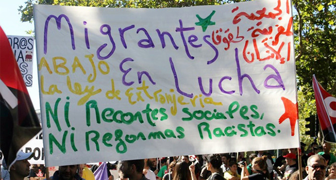 <em>Marcha por la dignidad de las personas migrantes</em>