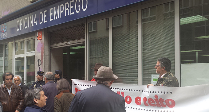 Las protestas del 22M se trasladan a las oficinas de empleo
