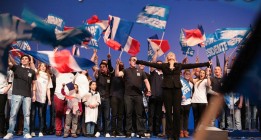 El Front National, en vías de ganar las elecciones europeas