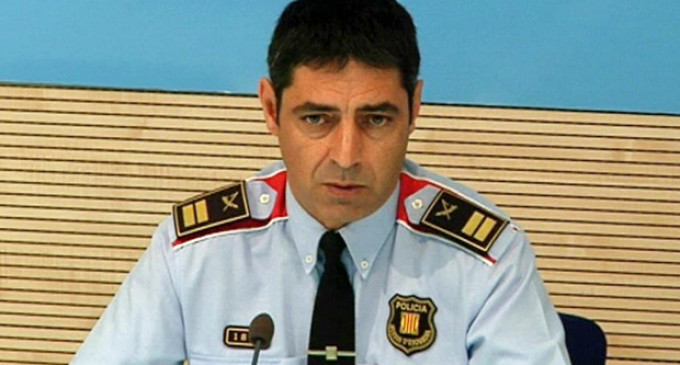 El comisario jefe de los Mossos pide perdón