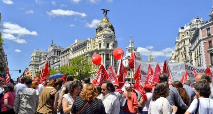 Un 1º de mayo sin unión y con fuertes críticas a UGT y CCOO