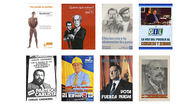 Carteles electorales, aberraciones de ayer y de hoy