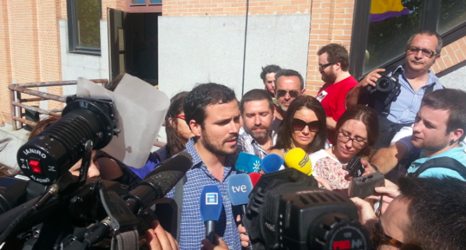 IU hace un llamamiento para formar un frente común de izquierdas
