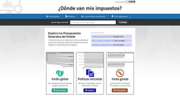 CIVIO renueva su plataforma ‘¿Dónde van mis impuestos?’