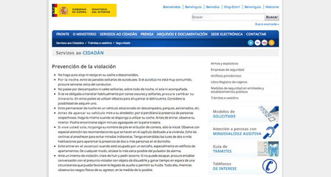 <em>Cómo evitar una violación</em>