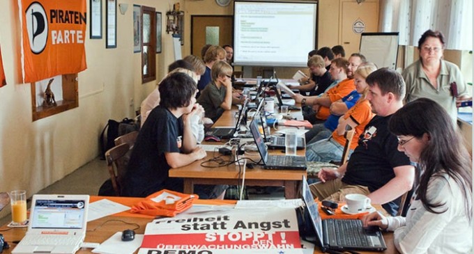 Piratas de Berlín espían la actividad de la izquierda en Twitter