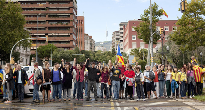 Las luchas sociales se integran en la ‘V’ que recorrerá hoy Barcelona