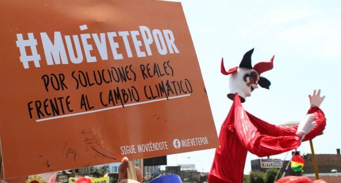Toma de la Bastilla en la cumbre sobre cambio climático de París