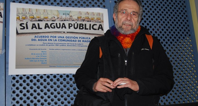 Arrojo: “La Sanidad y el saneamiento son las nuevas burbujas de la corrupción”