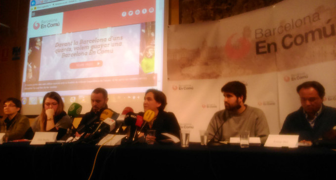 Guanyem se presentará en la capital catalana con el nombre de ‘Barcelona en comú’