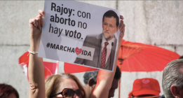 La asociación ultra Hazte Oír pide el voto para Esperanza Aguirre en Madrid