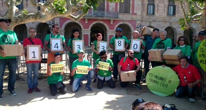 CiU y PP se comprometen con la ILP contra los desahucios y la pobreza energética
