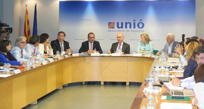La dirección de Unió se desmarca de la hoja de ruta independentista de Convergència