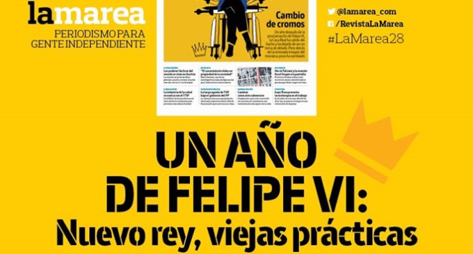 Presentación de ‘La Marea’ de junio: el primer año de reinado de Felipe VI